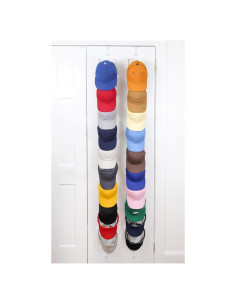 Organizador de Gorras Perfect Curve - CapRack Blanco 40 Gorras