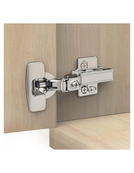 Paquete de 20 Bisagras Ocultas Chibery Cierre Suave 105