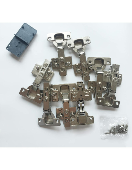 Bisagra de Cierre Suave LOOTICH 35mm Acero Inoxidable Paquete 8