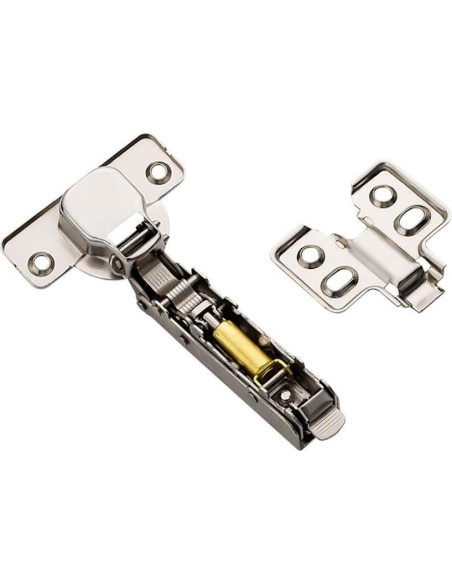 Juego de 10 Bisagras Ocultas ANGSTROM Cierre Suave 2D Inset