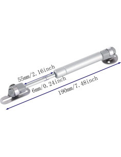 Soporte de Gas Hidráulico JING 6" 50N para Gabinete - Paquete de 4 2