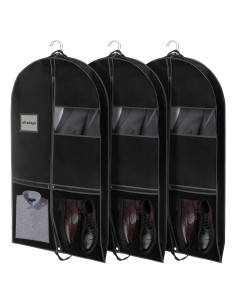 Paquete de 3 bolsas de ropa Alladaga 66x109 cm para viaje