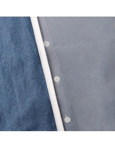 Juego de 12 Bolsas de Ropa Kntiwiwo 60" Transparentes PEVA