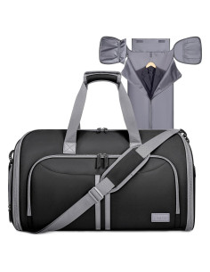 Bolsa de Ropa Convertible BALEINE 2 en 1 con Compartimento para Zapatos