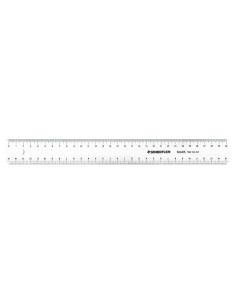 Regleta Staedtler 962 02-30 con Línea de Surco 30 cm