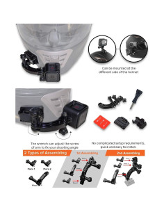 Soporte de Montaje para Casco MiPremium con Brazo Extensible 2