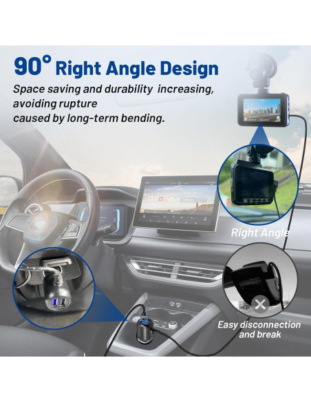 Adaptador de Alimentación para Cámara Dash Anina 3m USB