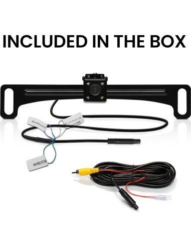 Cámara de Respaldo BOSS LPCB40 para Placa de Licencia 170