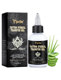 Gel de Transferencia de Tatuaje Pjordo 150g - Plantillas Claras