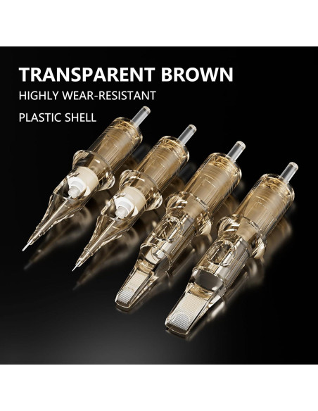 Cartuchos de Agujas de Tatuaje BIGWASP 11RL Redondo 20Pcs