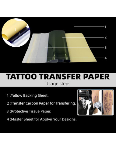 Kit de Práctica de Tatuajes Pmuul - 21 Piezas para Principiantes