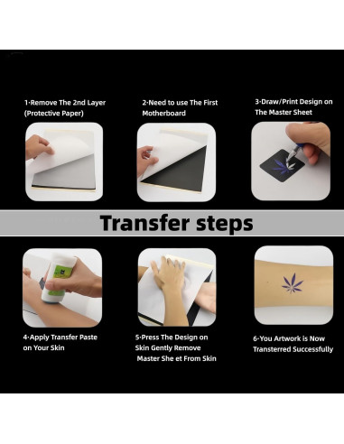 Kit de Práctica de Tatuajes Pmuul - 21 Piezas para Principiantes