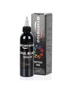 Tinta para Tatuajes Negra Profesional GTARTISTOO 120ml Vegana