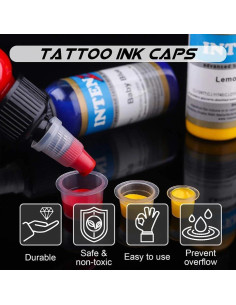 Kit de 300 Capsulas de Tinta para Tatuajes Yuelong Mixtas 2