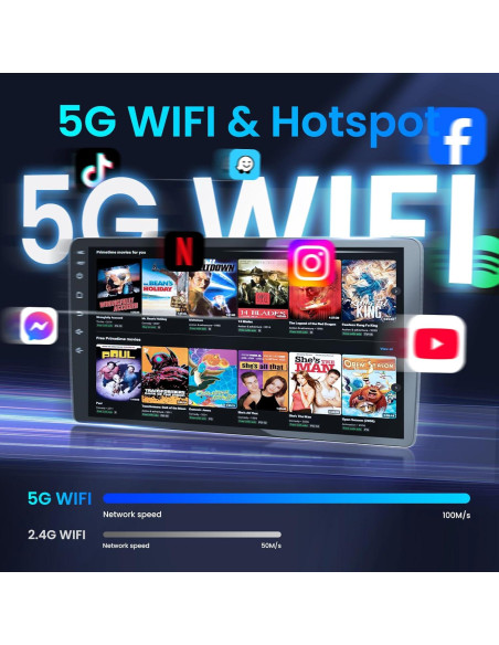 Radio Estéreo Jerqry para Toyota Tacoma 2005-2015 9" HD