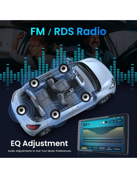 Radio Estéreo Jerqry para Toyota Tacoma 2005-2015 9" HD