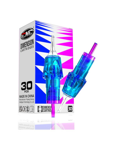 Agujas de Cartucho de Tatuaje CNC 30pcs Variadas Liner 3RL 5RL 7RL