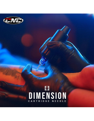 Agujas de Cartucho de Tatuaje CNC 30pcs Variadas Liner 3RL 5RL 7RL