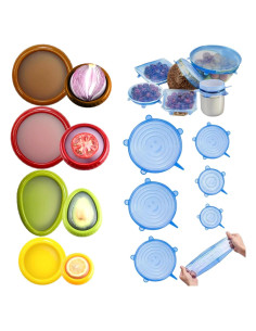 Set de 4 Contenedores de Almacenamiento Genérico Herméticos