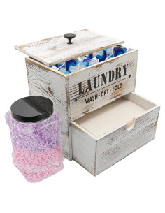 Contenedor de Almacenamiento para Cápsulas de Lavandería Quick4 Home