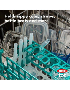 Cesta para Lavavajillas OXO Tot Verde Azulado - 1 Cuenta 2