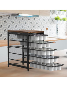 Cajón organizador para K Cups NOVIMANGO 5 niveles 90 cápsulas 2