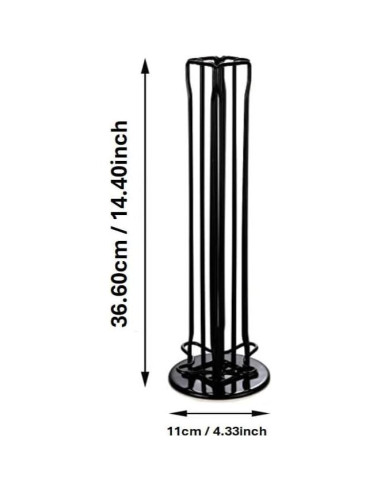 Soporte giratorio para 40 cápsulas Nespresso Lily's Home