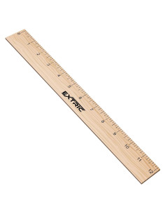 Regla de Escala Arquitectónica 30 cm EXTRIC - Madera Natural