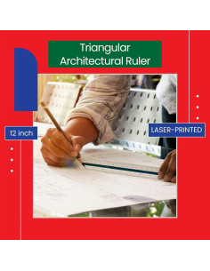 Regla Triangular de Aluminio 30.48 cm Mejores Productos Oficina 2