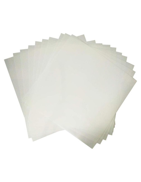 16 Hojas Plantillas en Blanco Mylar 6mil 30.48x30.48cm Arzok