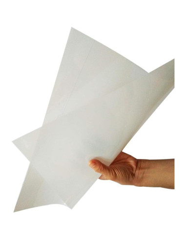 16 Hojas Plantillas en Blanco Mylar 6mil 30.48x30.48cm Arzok