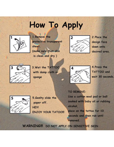 148 Tatuajes Temporales de Mariposa CHARLENT para Niños