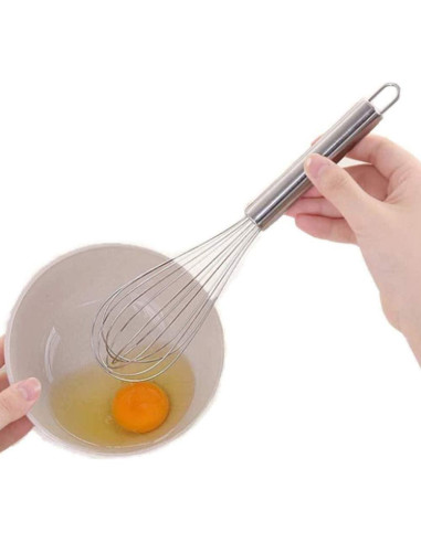 Batidor de Acero Inoxidable Aniso 21.3 cm Plata para Cocina