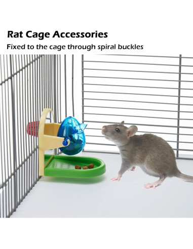 Juguete de Enriquecimiento para Ratas Jevnd 1Pcs Forrajeo