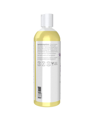 Aceite de Masaje NOW Foods Almendra con Lavanda 453g