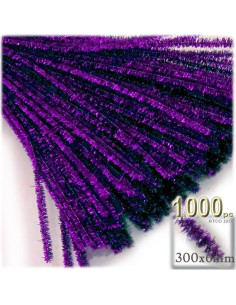 Tallarines de Chenille The Crafts Outlet 30cm 1000p Azul Oceánico 2