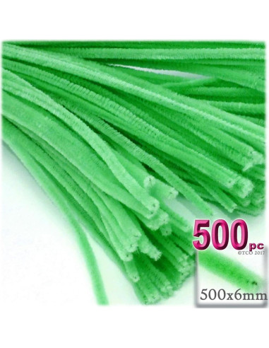 Talladores de Chenille 500 pcs Marrón Claro 50 cm Los Talladores