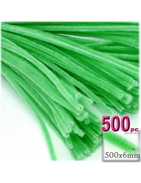 Talladores de Chenille 500 pcs Marrón Claro 50 cm Los Talladores