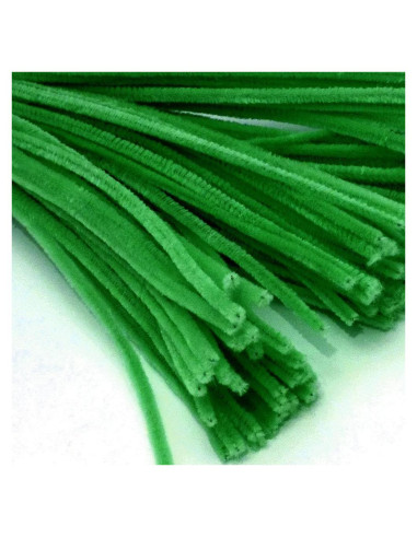Talladores de Chenille 1000 pcs Verde Claro 50 cm Los Talladores