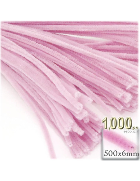 Talladores de Chenille 1000 pcs Verde Claro 50 cm Los Talladores