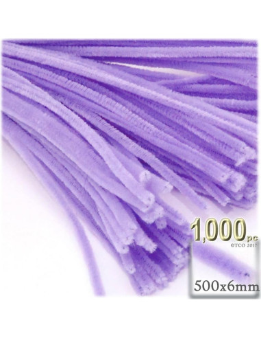 Talladores de Chenille 1000 pcs Verde Claro 50 cm Los Talladores