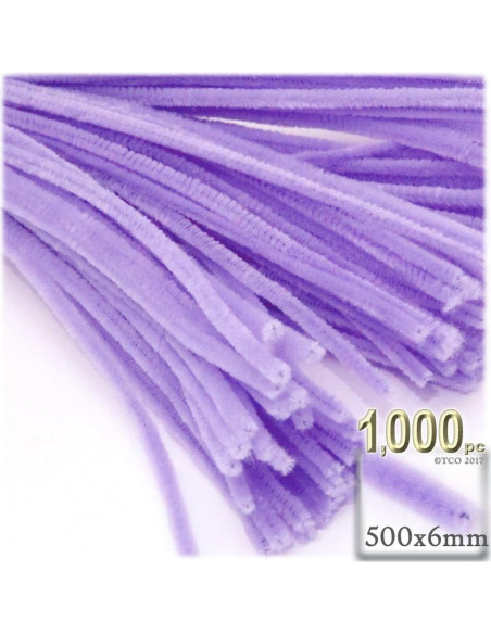 Talladores de Chenille 1000 pcs Verde Claro 50 cm Los Talladores