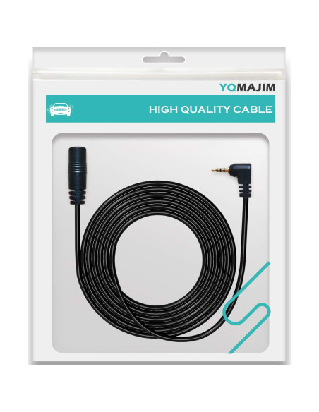 Cable de Extensión para Cámara de Respaldo YQMAJIM 5 m 2.5mm