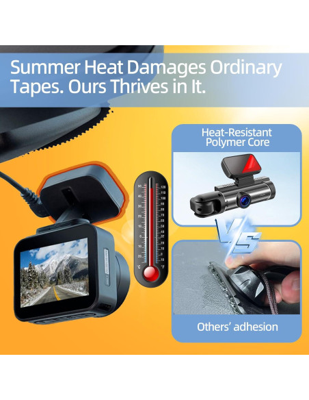 6 Almohadillas Adhesivas Doble Cara Suplogico para Dash Cam 6 Almohadillas Adhesivas Doble Cara Suplogico para Dash Cam