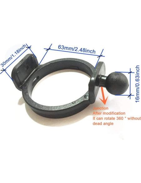 Soporte para Cámara de Tablero SYCOOVEN Negro Universal