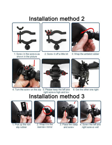 Soporte para Cámara de Tablero SYCOOVEN Negro Universal