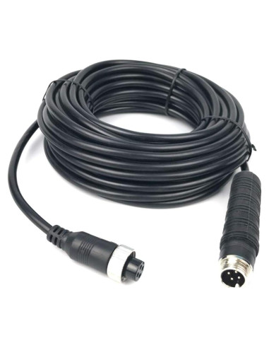 Cable de Video 4 Pines 10M Lapetus para Cámara de Respaldo