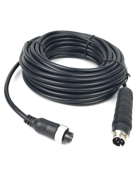 Cable de Video 4 Pines 10M Lapetus para Cámara de Respaldo