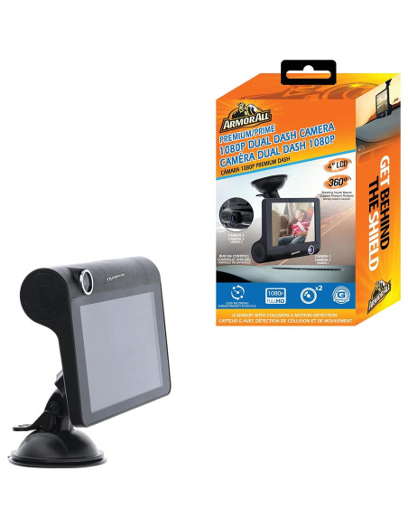 Cámara de tablero doble lente Xtreme Armor All 1080P
