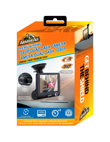 Cámara de tablero doble lente Xtreme Armor All 1080P